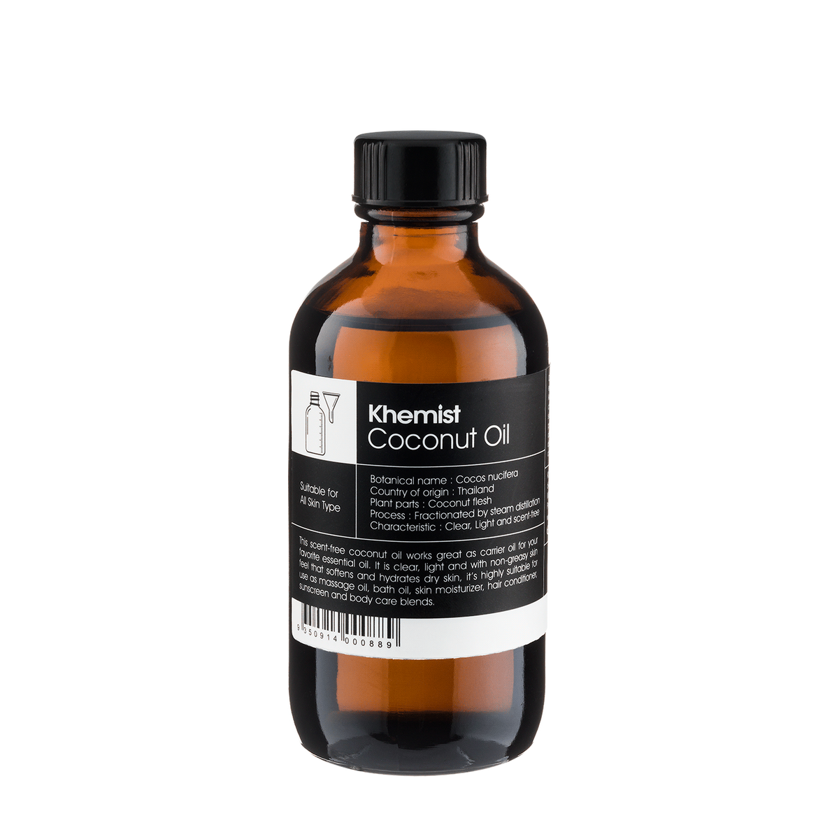 COCONUT CARRIER OIL 120ml