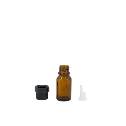 茶色精油玻璃樽（10毫升）連樽蓋